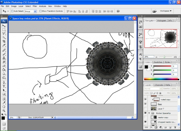 Creation of Dead Space: Step 21